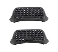 OSALADI 2pcs Chatpad Message for Game Controller One-handed Keyboard Compatible Easy Setup Receiver for Gaming and Texting Practical Gaming Accessory
