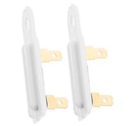 OSALADI 2pcs Dryer Thermal Fuse Replacement Fuse for Efficient Temperature Control Slim Long Design Compatible Dryer Models Material