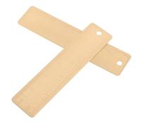 OSALADI 2pcs Durable Dual Scale Measuring Tool for Artists Architects Modellers Compact Bookmark Ruler for Outdoor Sketching and Precise Measurements