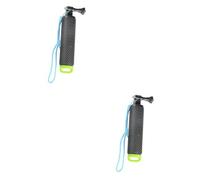 OSALADI 2pcs Floating Rod Hand Grip for Action Camera Buoyancy Stick Camera Mount for Silicone Grip Adjustable Strap