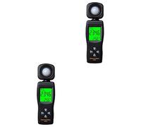 OSALADI 2pcs Handheld Digital Luxmeter Photometer for Accurate Light Measurement Homes and Agriculture High Precision Illuminometer Lcd Display for Easy Reading and Performance
