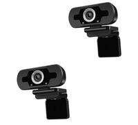 OSALADI 2pcs Laptop Webcam Microphone 1080p Live for Pc Ideal for Teaching Easy to Install Usb Camera