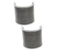 OSALADI 2pcs Mic Filter Microphone Windscreen Protector Dual Splash Shield for Studio Karaoke Streaming and Voice Recording Easy to Install Elastic Band and Design