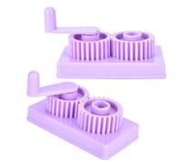 OSALADI 2pcs Paper Quilling Tool Set Plastic Wave Shape Paper for DIY Crafts Scrapbooking Origami Festival Crafting in Home Projects