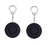 OSALADI 2pcs Personal Security Alarm Electronic Keychain Alarm for Seniors Fall Detection Loud Sound Panic Button for Women Boys and Girls Joggers Workers