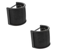 OSALADI 2pcs Pop Filter for Microphone Adjustable Metal Microphone Windscreen Cover for Vocal Booth and Recording