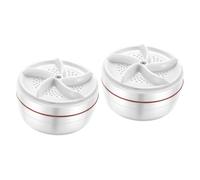 OSALADI 2pcs Portable Mini Washing Machine for Socks and Underwear Usb Powered Compact Design Efficient Cycle Construction for and Small Spaces