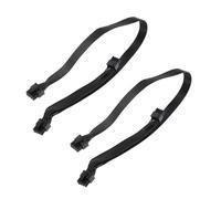 OSALADI 2pcs Power Conversion Line Cable Extensions Pcie Adapter 8 Pin Pcie Cables Black Copper