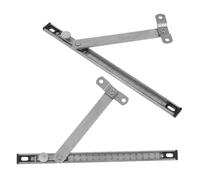 OSALADI 2pcs Retractable Window Stopper for Casement Stay Arm Sliding Door Protection Bar Adjustable Security Bar for Upvc Window