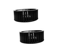 OSALADI 2pcs Simple Motor Wind Wheel for Yacht Exhaust Fan Easy Install Durable Iron Material Performance- Ratio