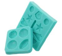 OSALADI 2pcs Sports Ball Silicone Molds Basketball Soccer Baseball Football Candy Chocolate Baking Tools for DIY Gummy Fondant Cookies Indoor Use