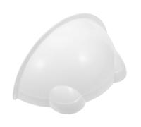OSALADI 2pcs Squat Toilet Splash Guard Urine Deflector with Smooth Edges for Safety Anti-splash Screen for Public Restrooms and Home Use Easy to Clean White Baffle Panels