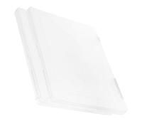 OSALADI 2pcs Transparent Document Storage Box with Lid File Organizer for Office and Home Filing Paper Protection Case for Receipts Contracts and Important Documents