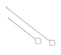 OSALADI 2PCS Turner Tool for Sewing Bias Tubing Wire Hooked End for Turning Button and String Belt DIY Craft Accessories Knitting Crochet Helper