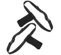 OSALADI 2pcs Waist Bag for Massager Neoprene Adjustable Bottle Storage Black User-Friendly Carrying Pouch for Massage Salon Use