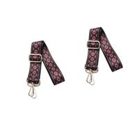 OSALADI 2pcs Wide Adjustable Ethnic Style Bag Strap Stylish Printing Crossbody Belt Clips for Handbags and Luggage Accessory for Personalizing Your Bag