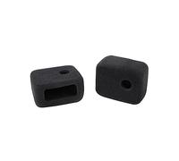 OSALADI 2pcs Windproof Housing Windshield for Action Camera Session Accessories Case Cover Foam Noise Reduction