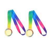 OSALADI 2pcs Winner Medals for Sports Competitions School Events Neck Ribbon for Marathon Soccer Basketball for Community Tournaments and Engagement