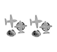 OSALADI 2sets Brooch Button Pins for Women No Sew Safety Pins for Clothes Delicate Modesty Brooches for Cardigans and Shirts Prevent Accidental Exposure Durable Fashion Accessories 2pcs*2