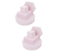 OSALADI 2sets Jewelry Photo Props Geometric Cube Tool Hard Foam Photo Props Cube Display for Photography 4pcs*2
