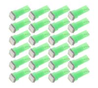 OSALADI 30 Pcs T5 Green LED Motorbike Light Bulb for Dashboard High Brightness Plastic Instrument Cluster Lamp Easy Installation Motorcycle Accessory