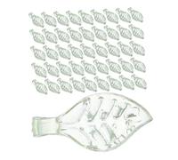OSALADI 300pcs Transparent Green Leaf Beads Acrylic Plant Charms for DIY Jewelry Making Mini Leaf Pendants for Earrings Necklaces Anklets Craft Creative Acrylic Beads for Women Christmas