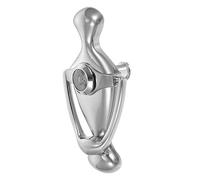OSALADI 304 Stainless Steel Door Knocker with Viewer Peephole Front Door Knocker Ring with Peep Hole Home Hotel Security Knocker