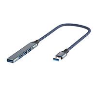 OSALADI 3pcs 4-port Usb Hub Adapter Usb Splitter for Laptop Multi Usb Port Expander Usb 3.0 Data Expander Hub
