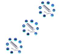 OSALADI 3pcs 7 Ports USB Hub Data Transfer with Individual Switches for PC Laptop USB Splitter for Computer