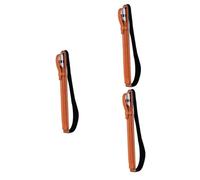 OSALADI 3pcs Capacitive Stylus Pen Brown Pu Pencil Holder for Touch Screens Portable and Design Convenient Clip for Travel Use Compatible Pencil