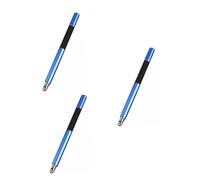 OSALADI 3pcs Capacitive Stylus Touch Screen Pen Disc for Precise Drawing and Note-taking Compatible Tablets and Smartphones Dark Blue