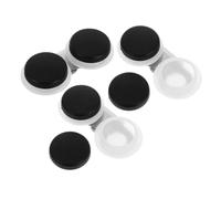 OSALADI 3pcs Dual Port Oil Painting Cup with Lid Portable Brush Washing Color for Artists for Acrylic and Watercolor Painting Supplies