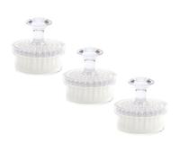 OSALADI 3pcs Facial Cleansing Brush Face Exfoliator Brush for Washing Face Body Scrubber for Simple Skincare