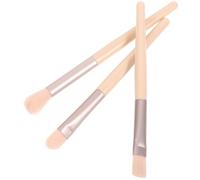 OSALADI 3pcs Makeup Brush Set for Travel, Soft Bristle Blush and Eyeshadow Brushes with Handles, Cosmetic Tools for Women’s Powder and Eye Makeup Application