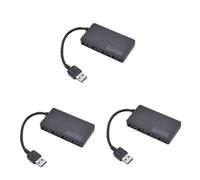 OSALADI 3pcs Port Usb Hub Usb Multi Adapter Splitter Extra Ports for Pc Laptop Tablet Smart Phone