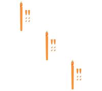 OSALADI 3pcs Silicone Stylus Grip for Digital Pencil Carrot Shaped Protective Cover Stylus Protective Cover Silicone Sleeve Fits Digital Pencil Use during Drawing Writing Tablet