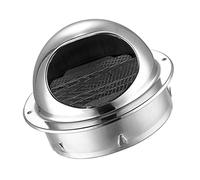 OSALADI 3pcs Stainless Steel Air Vent Practical Cooker Hood Exhaust Outlet Replacement Part for Range Hood for Kitchen Ventilation