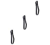 OSALADI 3pcs Stylus Pen Cover for Pencil Black Pu Holder Elastic Clip for Touch Screens and Pencils Convenient Carrying Case for Daily Use