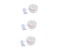 OSALADI 3pcs Ultrasonic Washer Compact Clothes Cleaning Machine for Travel Business Material
