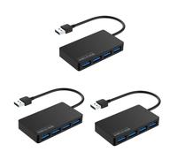 OSALADI 3pcs Usb Hub Port Data Hub Usb Splitter for Laptop Pc Multi Ports for Pc