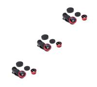 OSALADI 3pcs Wide Angle Macro Fisheye Lenses Phone Camera Lens Clip Kit for Tablets