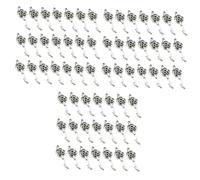 OSALADI 3sets Antique Silver Alloy Key Pendants Charms for Jewelry Making Fashion Accessories for Bracelets Necklaces Keychains for DIY Crafts and Unique Designs 50pcs*3
