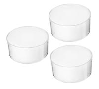 OSALADI 3sets Cash Counting Hand Moistener Sponge Cup Plastic Wet Fingertip Tool for Tellers and Cashiers 2pcs*3