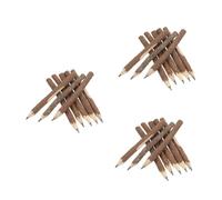 OSALADI 3sets Eco Friendly Tree Bark Pencils Rustic Wooden Twig Branch Pencils for Outdoor Drawing Creativity School Supplies 15pcs*3