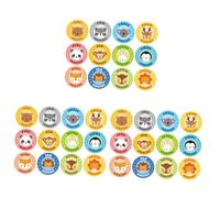 OSALADI 3sets Infant Belly Stickers Self-adhesive Newborn Milestone Stickers 12 Months Milestone Countdown 12pcs*3