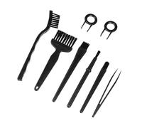 OSALADI 3sets Static Cleaning Brush Tools for Computer Keyboard Cleaning Kit Portable Handle Keyboard Brush for Air Duster