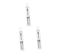 OSALADI 3sets Triple Head Earphone Cleaner Brush Wax Remover Earbuds Cleaning Tool Headphone Cleaning Kit for Electronics
