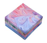 OSALADI 400 Sheets Colored Origami Paper Square DIY Craft Papers for Kindergarten Handicraft Gradient Double Sided Folding for Childrens Art Projects and Party Decoration