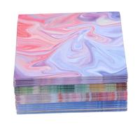 OSALADI 400 Sheets Colorful Origami Paper Squares Double-Sided Craft Folding for DIY Arts Handmade Paper for Adults Gradient Pattern for Creative Projects and