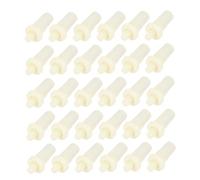 OSALADI 40pcs White Abs Telescopic Shutter Repair Pins Spring Loaded Replacement Louvers for Plantation Shutters Home Furniture Maintenance